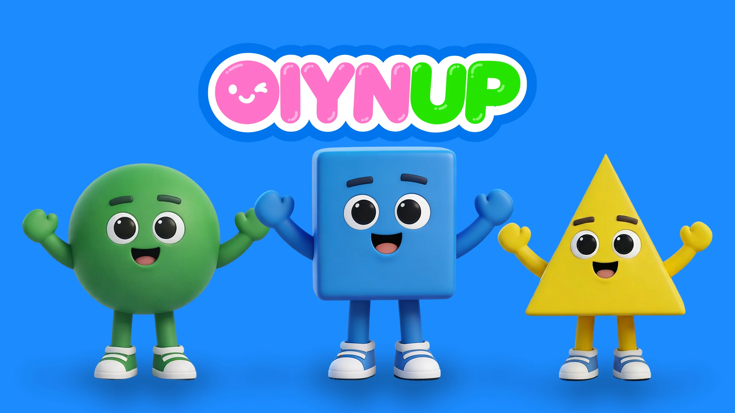 Домалак, Квадрик и Трия под логотипом OIYNUP.