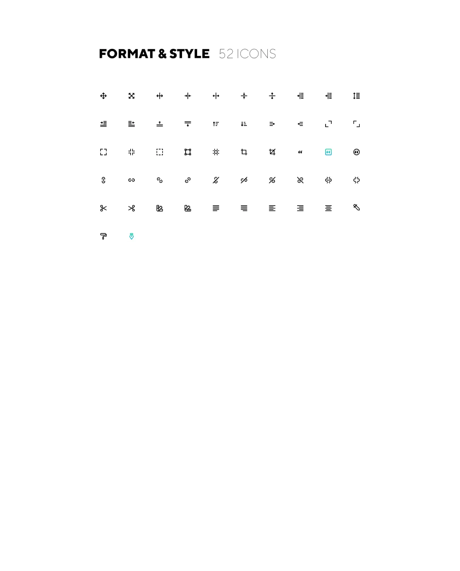 Format and style controls.